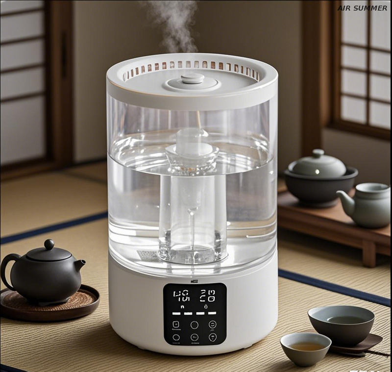 Humidificador compatible con el teléfono inteligente con conectividad de la aplicación