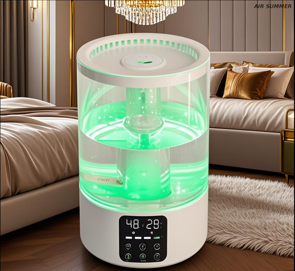 Humidificador de esterilización LED LED UVC con vida útil de 10,000 horas