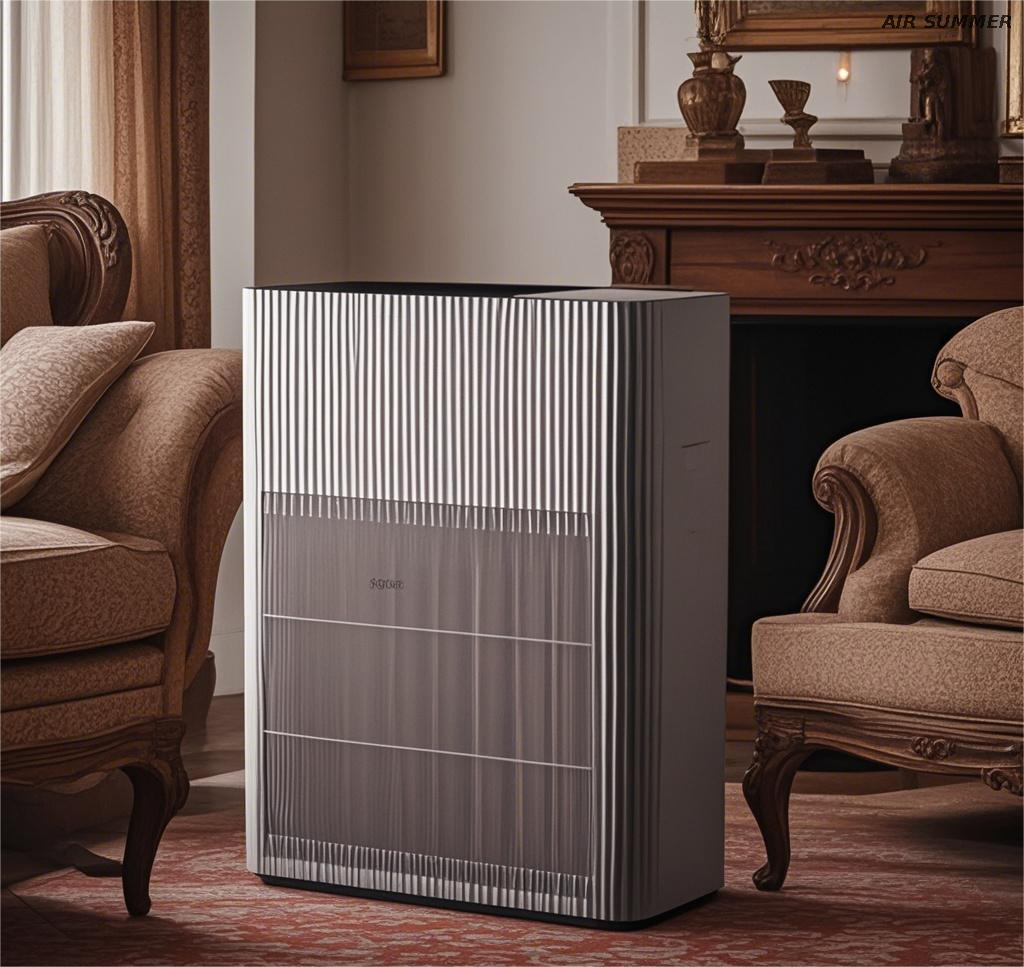 Purificador de aire de habitación grande SM8106, tan bajo como ruido de 25 dB, ajuste inteligente de modo automático