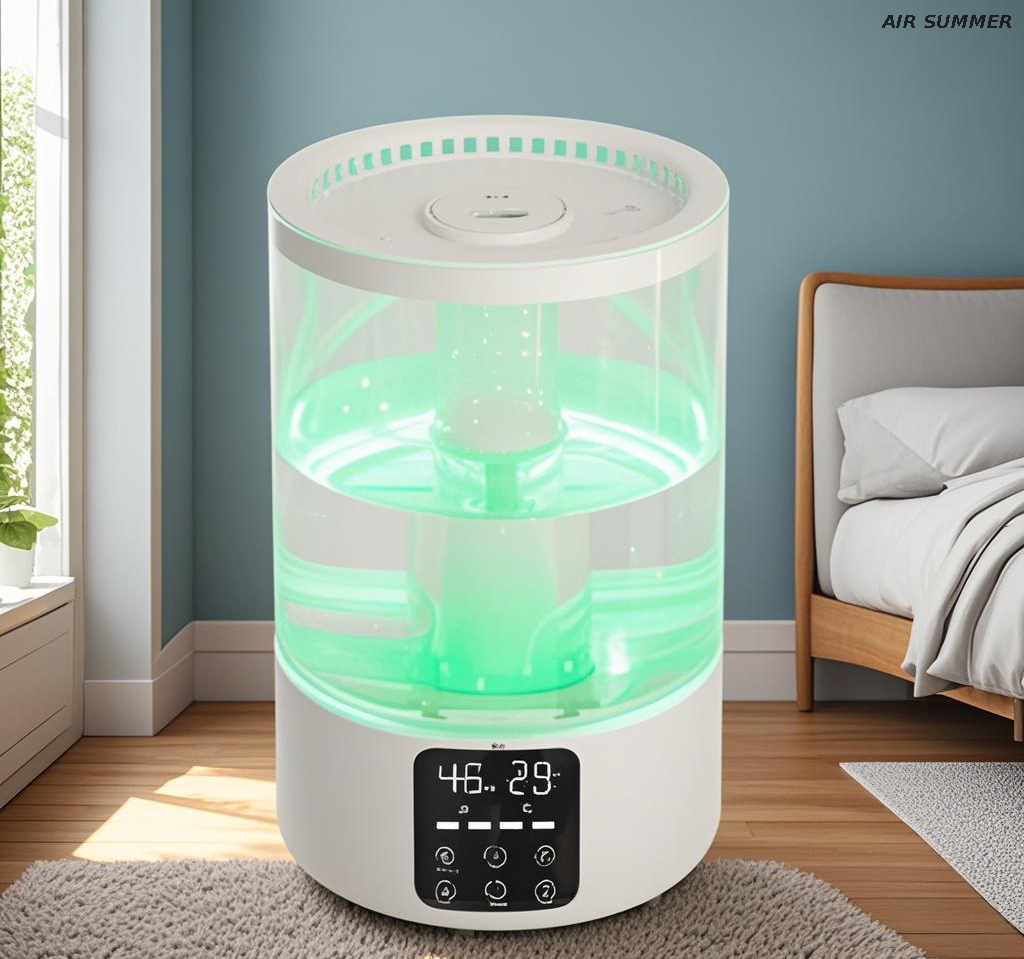 Humidificador de difusor de aromaterapia todo en uno con diseño lujoso