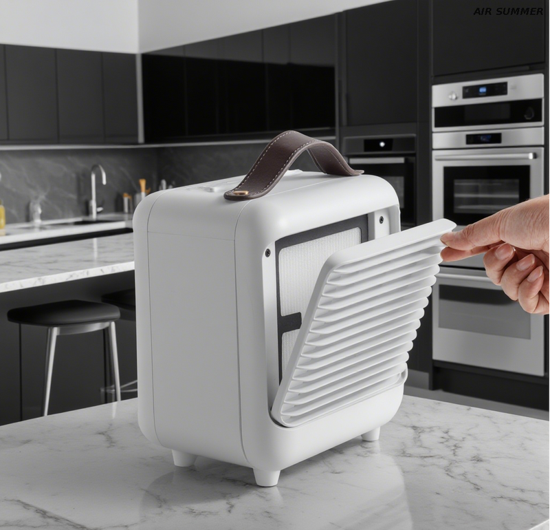 Diseño innovador! Air SUMMER Modelo de aroma de aceite esencial, purificación y difusión 2 en 1