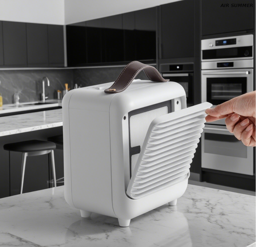 Diseño innovador! Air SUMMER Modelo de aroma de aceite esencial, purificación y difusión 2 en 1