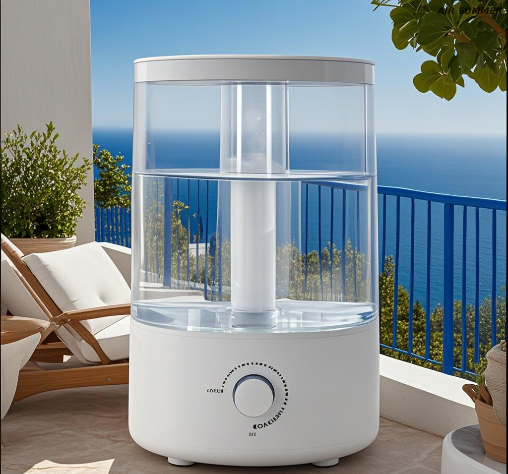 5L de agua de agua con dos puntos de venta de niebla, diseño de estilo INS en frío humidificante 