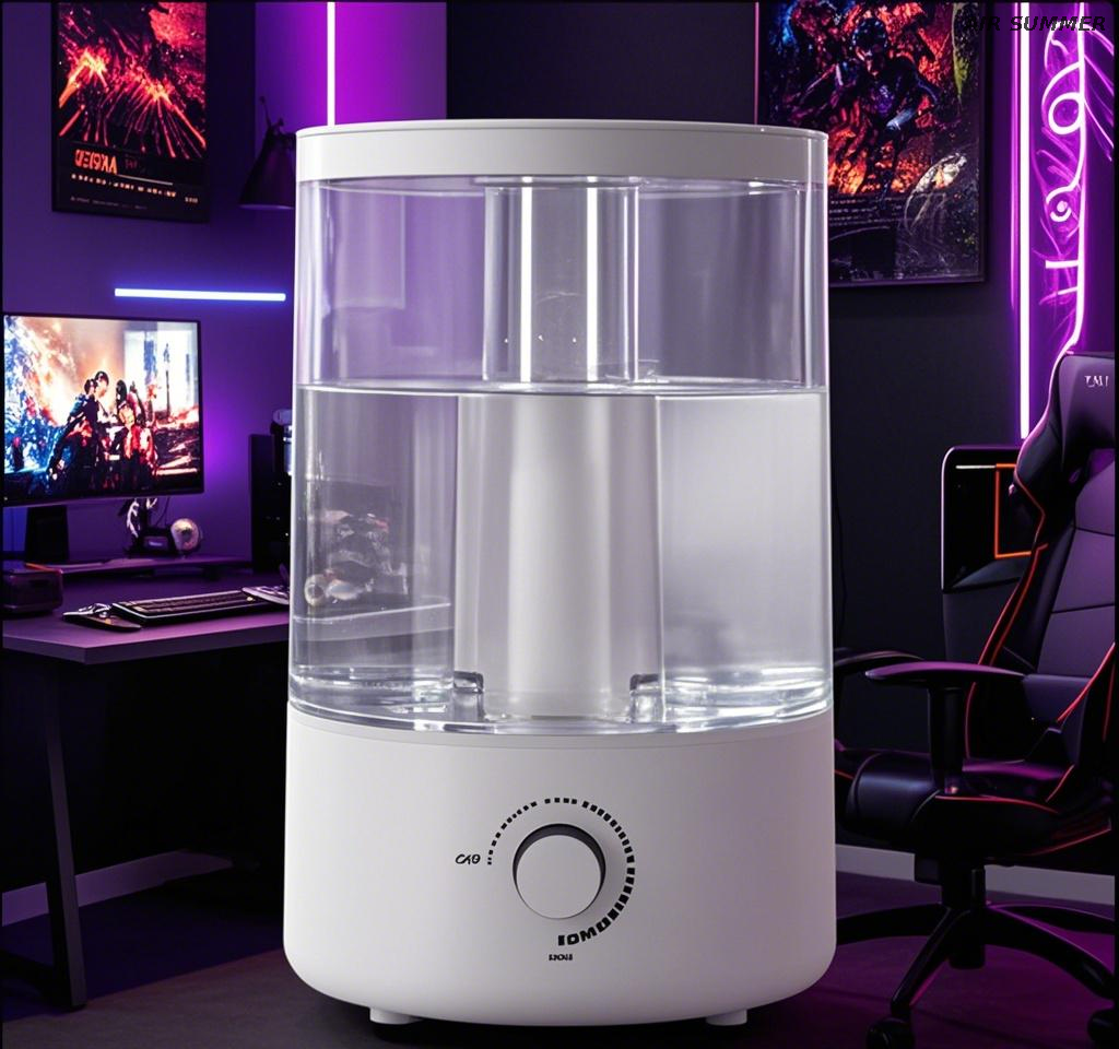 5L Modelo de perilla de tanque de agua grande, humidificador de salida de niebla dual y ahorro de energía y ecológica