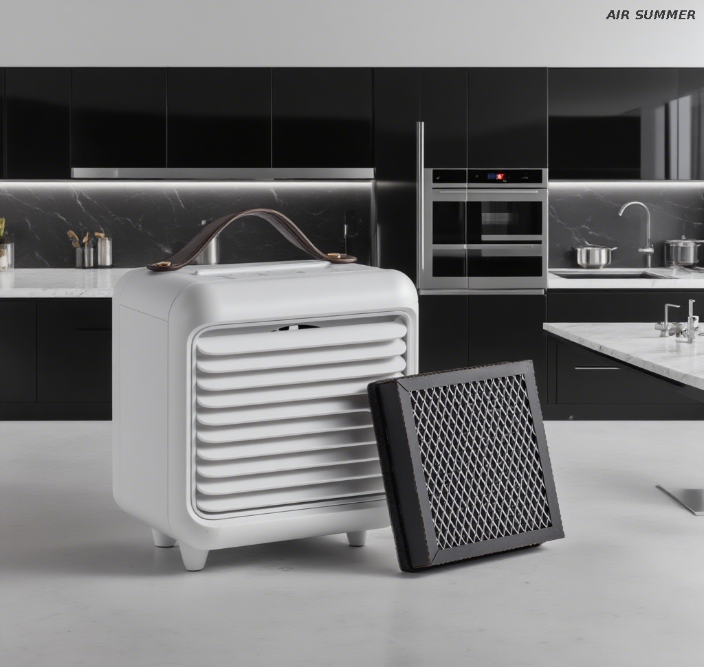 ¡Smart y reflexivo! Air SUMMER Purificador de aire, recordatorio de la vida del filtro para un mantenimiento conveniente