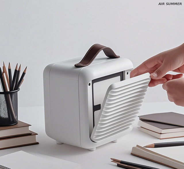 ¡Smart y reflexivo! Air SUMMER Purificador de aire, recordatorio de la vida del filtro para un mantenimiento conveniente