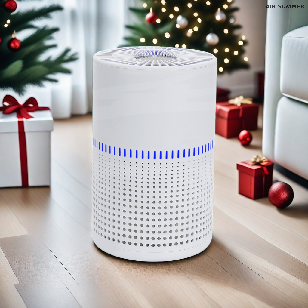 Purificador de aire SM6008 de alta eficiencia con filtro HEPA H13 y LED UVC para 10 - 20㎡ habitaciones