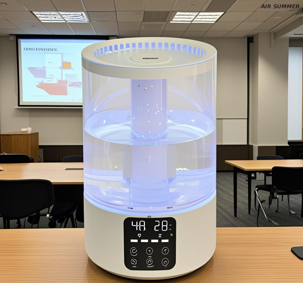 Humidificador de niebla fina ultrasónica sin problemas de condensación