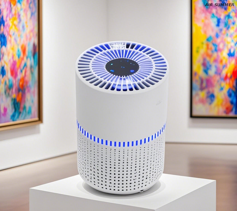 Purificador de aire SM6008 de alta eficiencia con filtro HEPA H13 y LED UVC para 10 - 20㎡ habitaciones