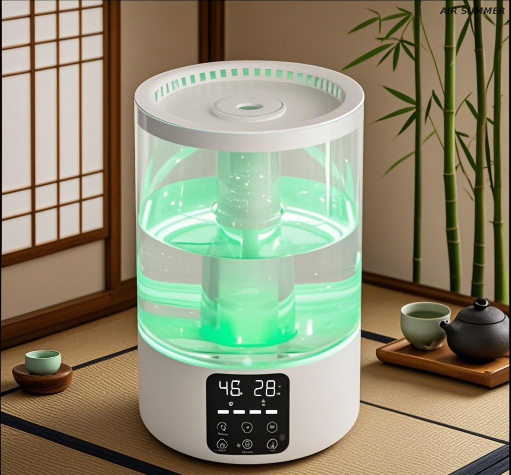 Humidificador de difusor de aromaterapia todo en uno con diseño lujoso