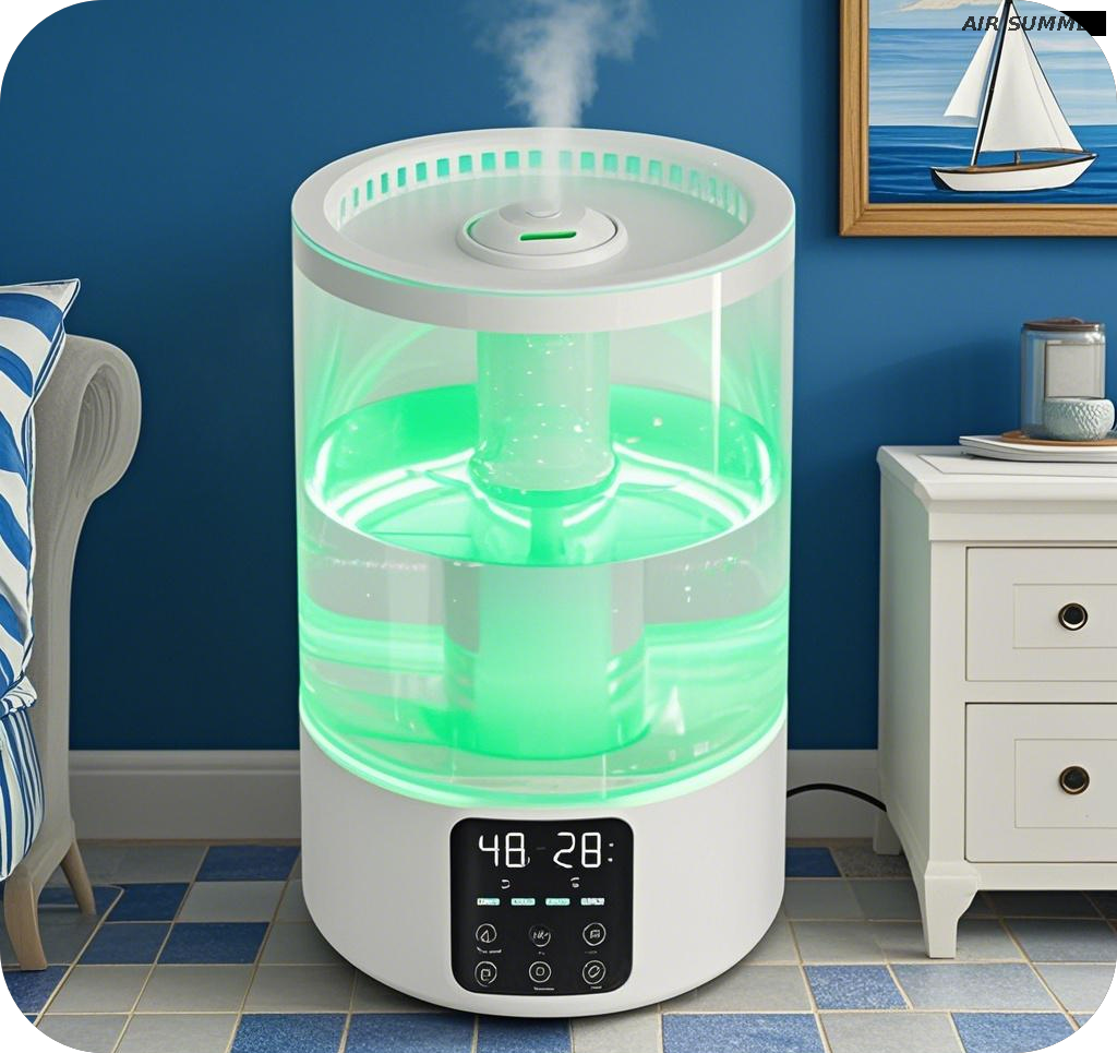 Humidificador auto humidistat para una humedad constante óptima
