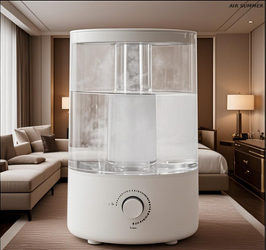 Humidificación de niebla fría 5L Gran capacidad, sincronización de luz UV controlada por las perillas de estilo INS