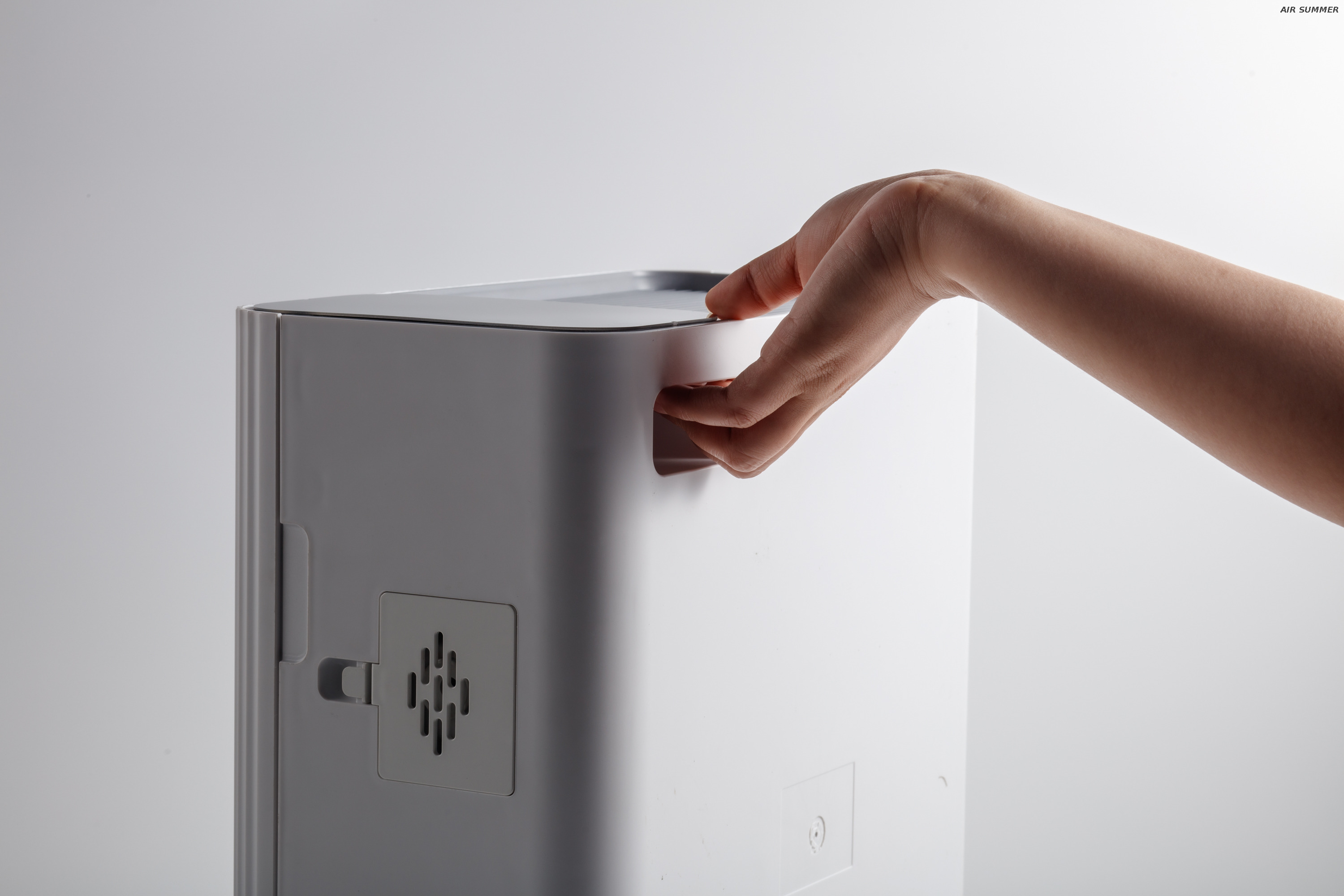 Purificador de aire de vida y dormitorio SM8106, 220 - 240V Voltaje, 35 - 70W Consumo de energía