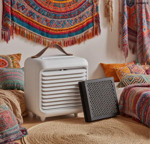 ¡Flexibilidad de purificación! Air SUMMER Purificador de aire, 3 velocidades de ventilador para la purificación personalizada