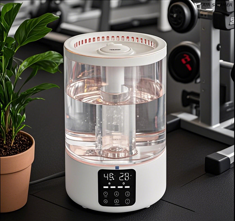 Humidificador programable con múltiples configuraciones y modos