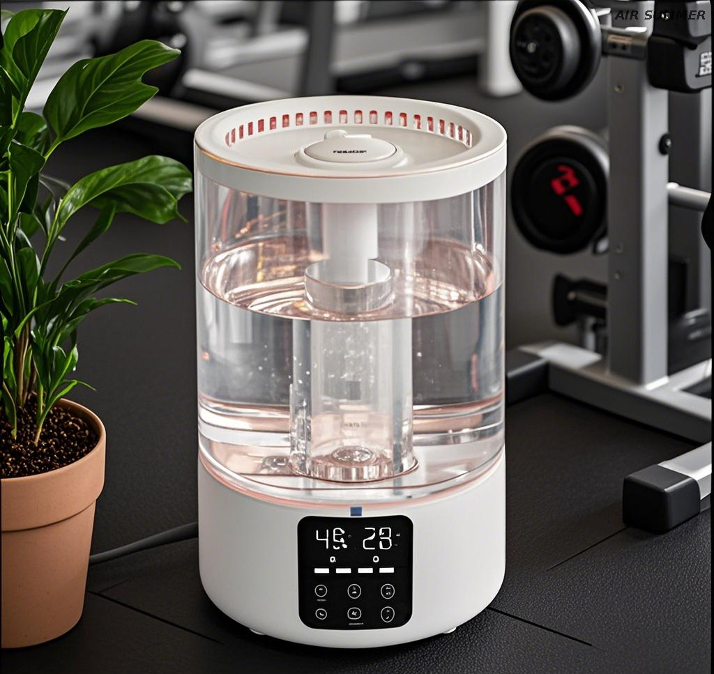 Humidificador programable con múltiples configuraciones y modos