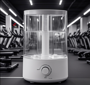 Humidificador respetuoso con el medio ambiente y que ahorra energía, estilo de tanque de agua grande de 5 litros, UV Light sigue el perilla