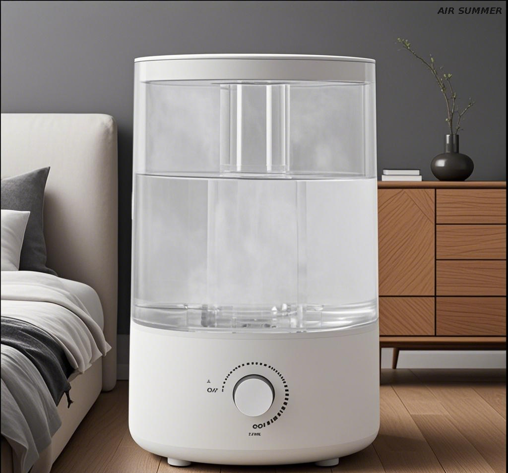 5L Modelo de ahorro de energía del tanque de agua grande, Humidificador de niebla fría de la niebla dual de estilo INS