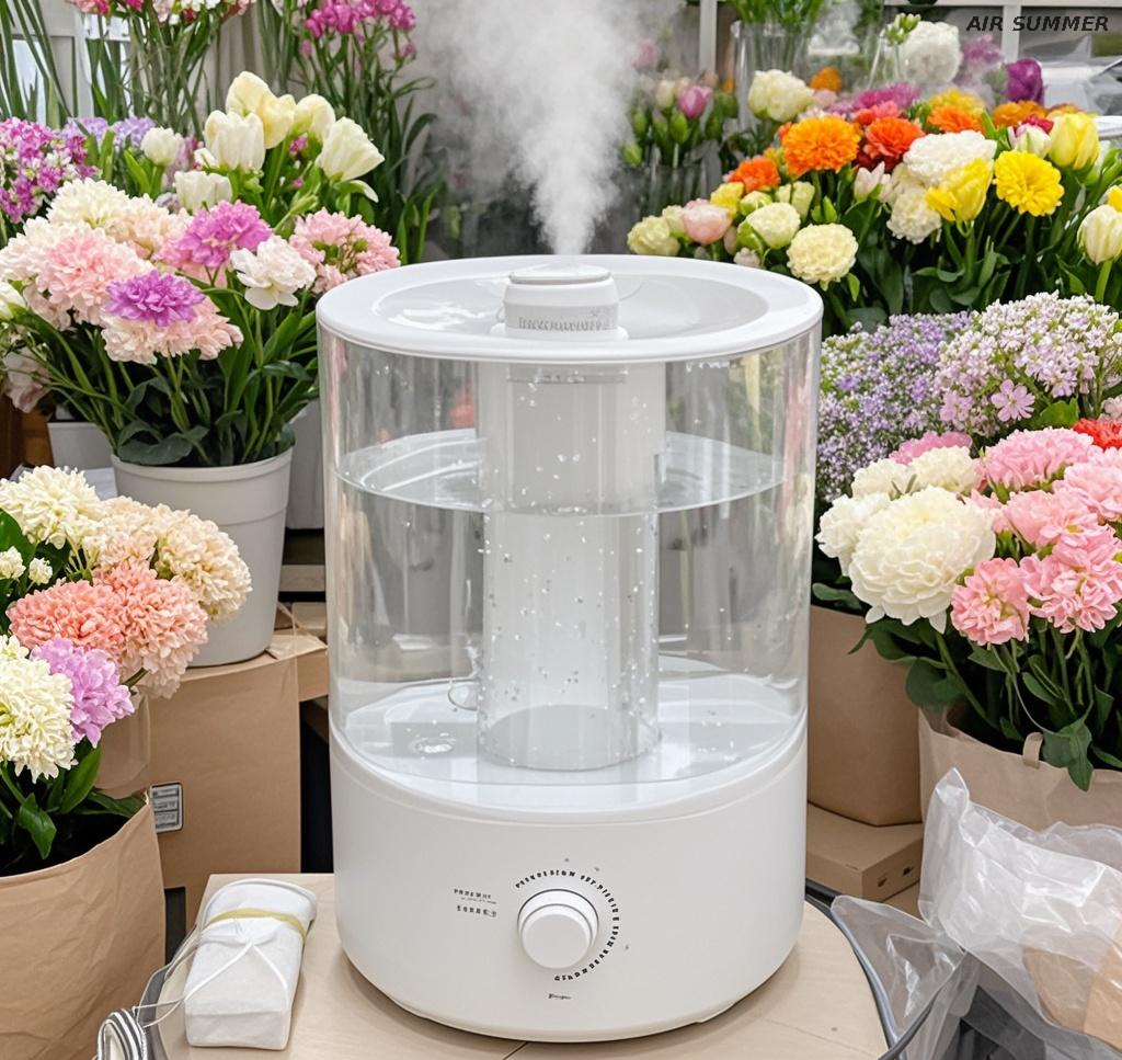 Capacidad de 5 litros de 5L, estilo INS respetuosa con el medio ambiente, húmedo de niebla fría de doble niebla de niebla