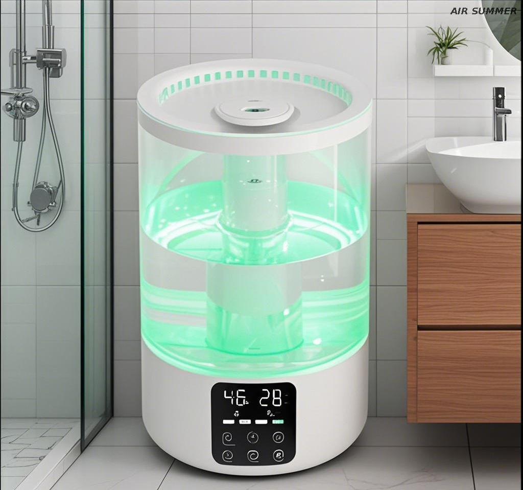 Humidificador auto humidistat para una humedad constante óptima