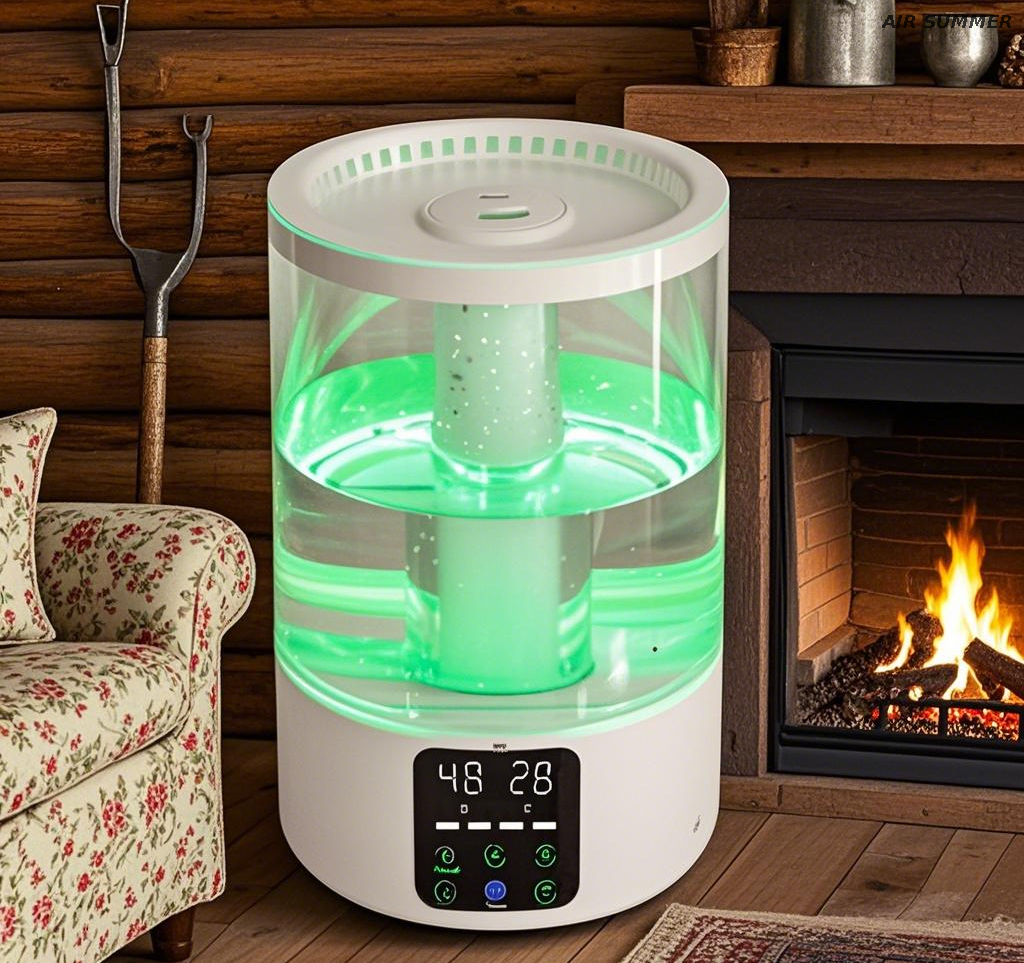 Humidificador de esterilización LED LED UVC con vida útil de 10,000 horas