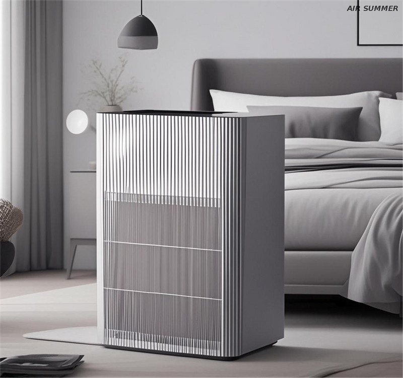 Purificador de aire de la oficina de cocina SM8106, modo de alta velocidad