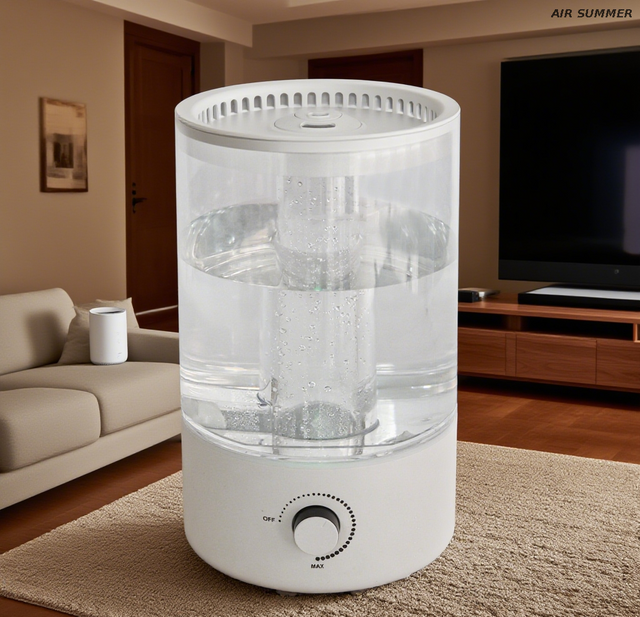 5L Modelo de ahorro de energía del tanque de agua grande, Humidificador de niebla fría de la niebla dual de estilo INS