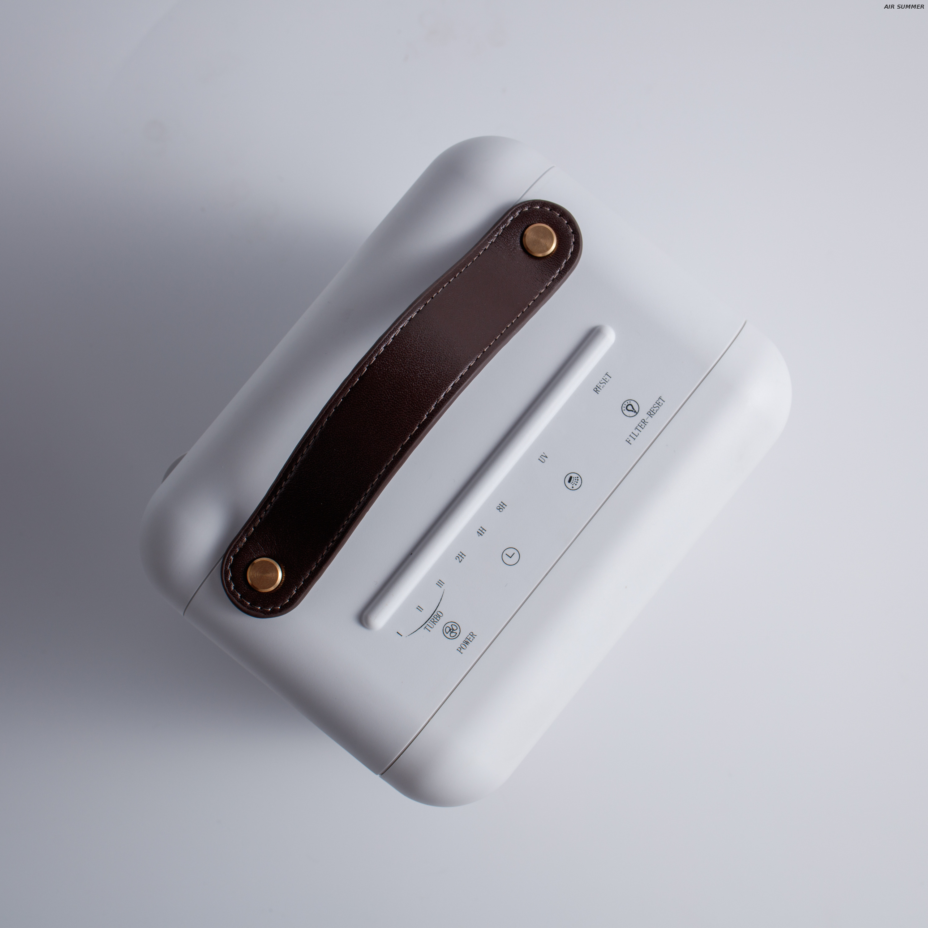 ¡Modelo inteligente! Air SUMMER Purificador de aire, ajuste de sensación automática para la purificación sin esfuerzo