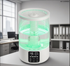 Humidificador de salida de niebla dual con diseño rotativo de 360 ​​°