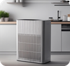 Smart Air Purifier SM8106, Sensor PM2.5, 4 - Ajuste del ventilador de velocidad