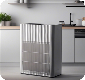Smart Air Purifier SM8106, Sensor PM2.5, 4 - Ajuste del ventilador de velocidad