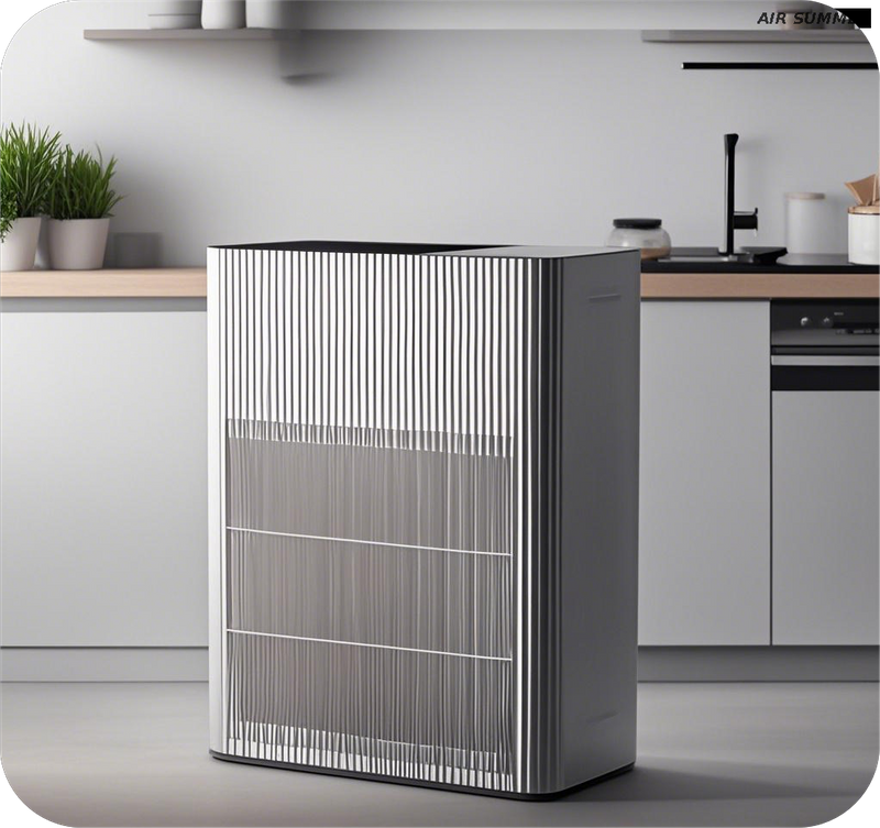 Smart Air Purifier SM8106, Sensor PM2.5, 4 - Ajuste del ventilador de velocidad