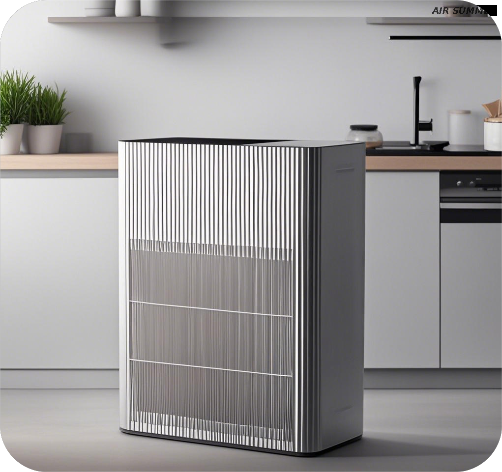Smart Air Purifier SM8106, Sensor PM2.5, 4 - Ajuste del ventilador de velocidad