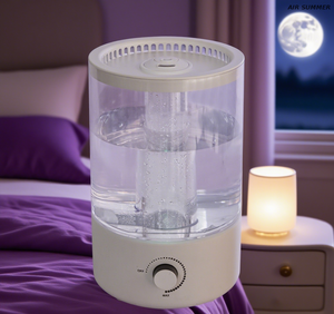 5L de tanque de agua Humidificador de neblina fría, luz UV estilo INS con 360 ° giratorios de doble neblina