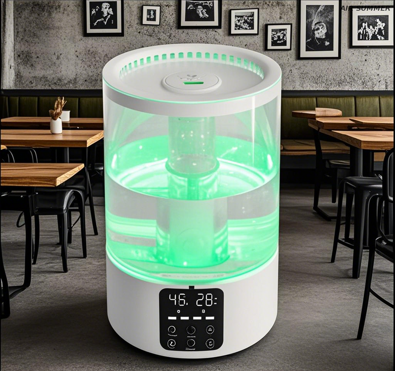 Humidificador inteligente con humedad ideal para la piel reducida y la sequedad para los ojos