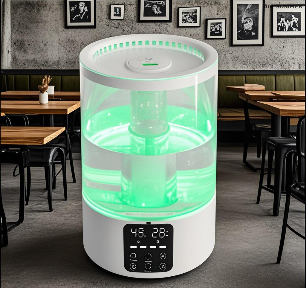 Humidificador inteligente con humedad ideal para la piel reducida y la sequedad para los ojos