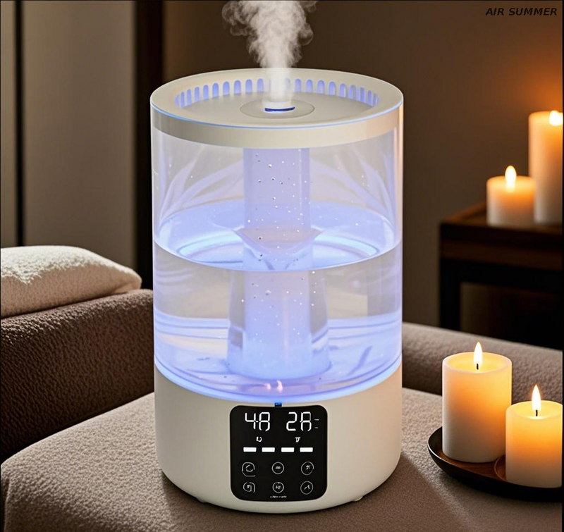 No hay humidificador de exposición a los rayos UV que garantice la seguridad del usuario